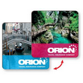 Lenticular Coasters Cork base 80 mil (3.5" x 3.5") Digital Full Color Custom Flip Imprint